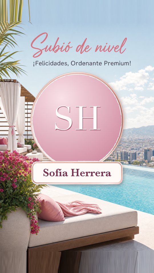 Reconocimiento de ordenante premium